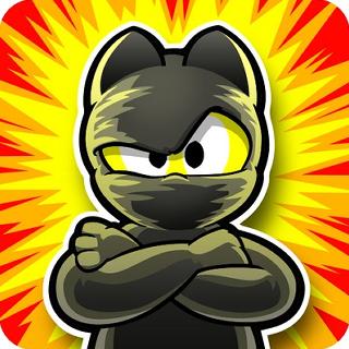Champion de chats ninja