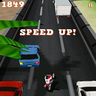 couse des motos 3D