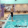 Mergulho na Piscina