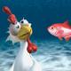 Chicken Underwater